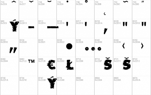 Earthquake Font 5