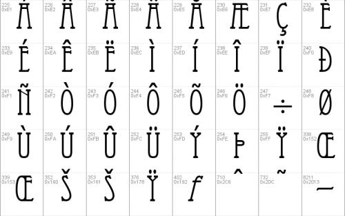 Eccentric Font 4