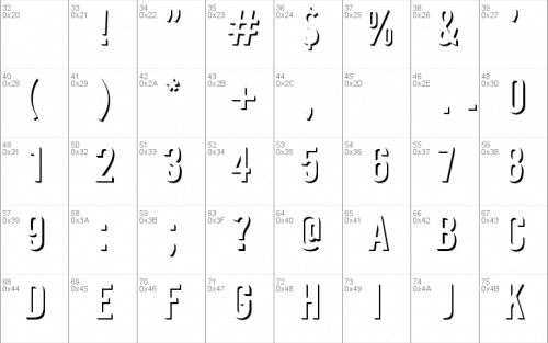 Eclipse Font 1
