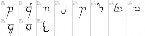 Elvish Font 2