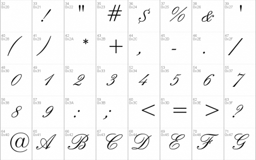 English Font