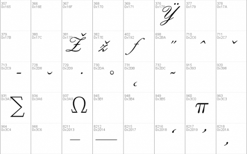 English Font  6