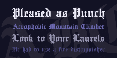 English Towne Font 1