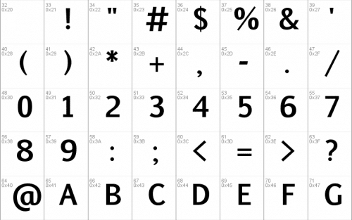 Euphemia Ucas Bold Font