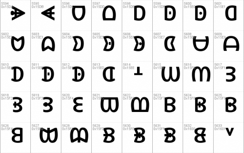 Euphemia Ucas Bold Font  17'