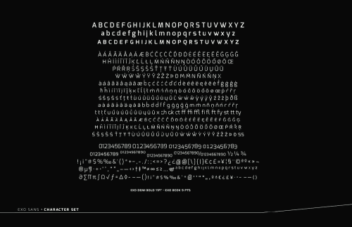 Exo Font 5