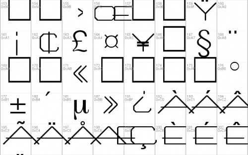 Extreme Font 3