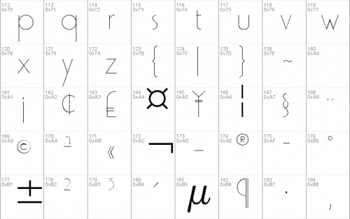 Fitz Font 3