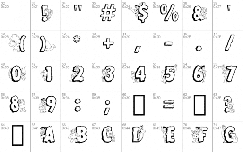 Flintstones Font