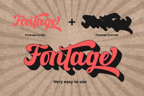 Fomtage Script Font 6