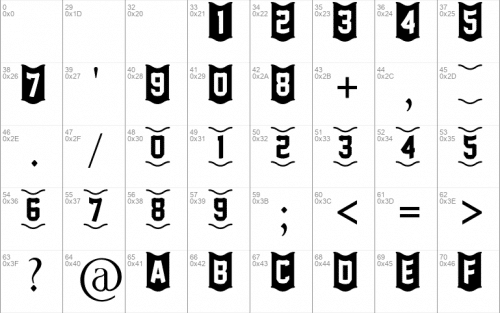Footy Scarf Font 1