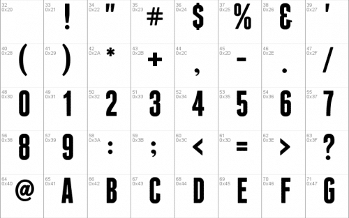 Franchise Free Font
