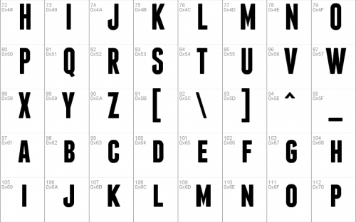Franchise Free Font 1