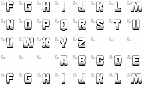 Franco Bros. Font 2