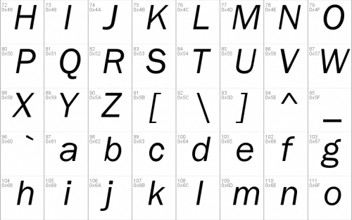Franklin Gothic Book Font 1