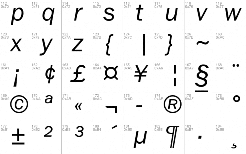 Franklin Gothic Book Font 2