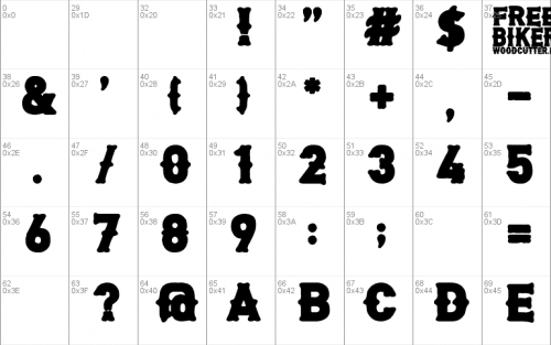 Free Biker Font