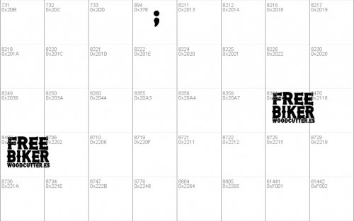 Free Biker Font 5
