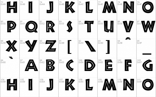 Funhouse Font 1