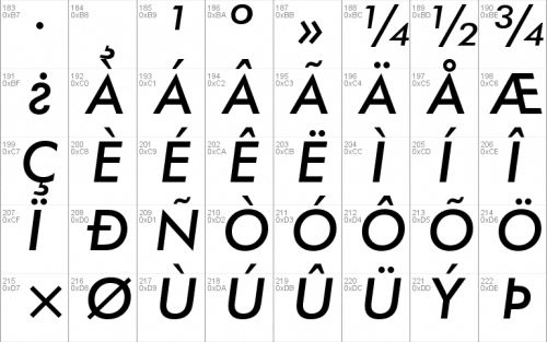 Futura Md BT Font 3
