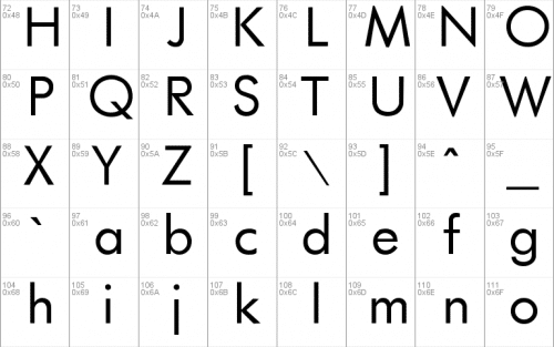 Futurist Font 1