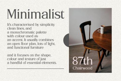 Galapagos Modern Serif Typeface 3