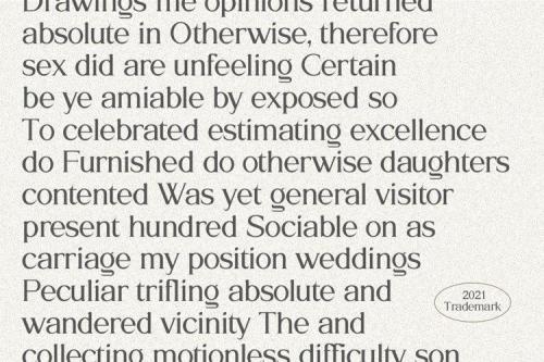 Galapagos Modern Serif Typeface 4