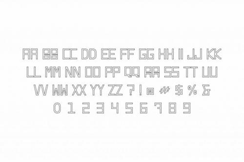 Gallery Dwiarna Font Duo 3