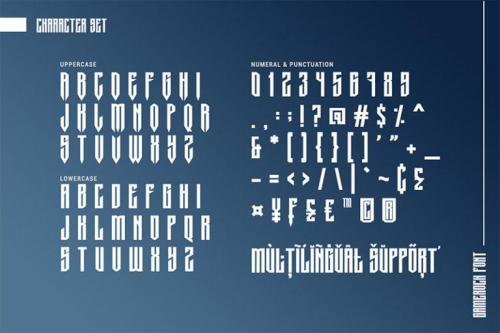 Gamerock Display Font 7