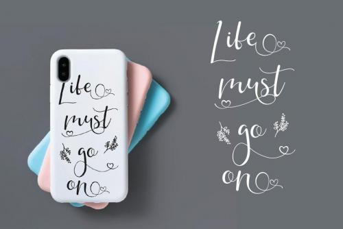 Gayesha Calligraphy Font 3