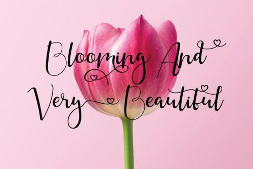 Gayesha Calligraphy Font 5