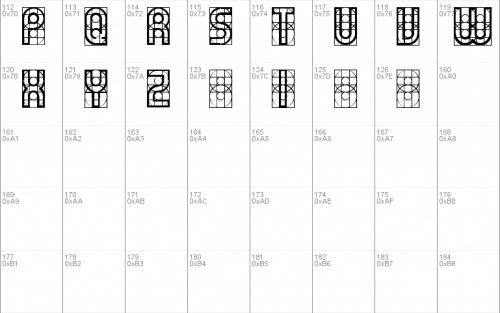 Gear Font 2