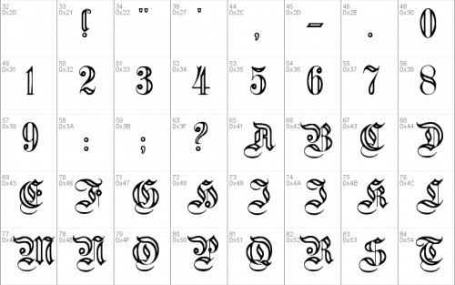 Germanica Gothic Font