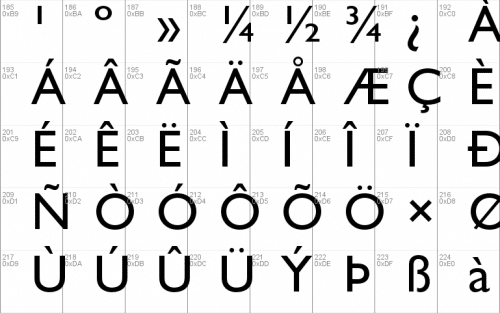 Gill Sans Std Font 3