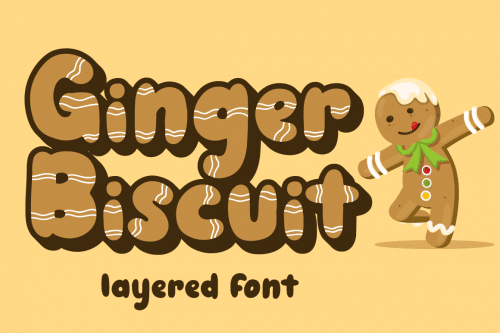 Ginger Biscuit Display Font