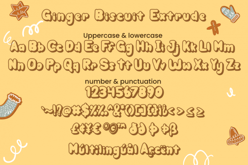 Ginger Biscuit Display Font 6