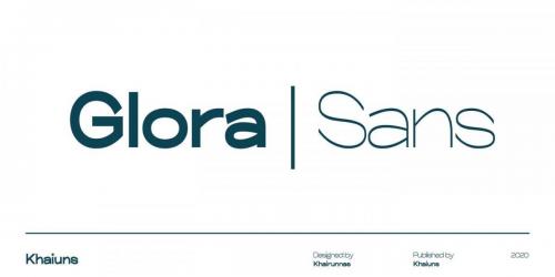 Glora Sans Serif Font 7