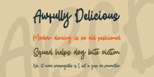 Goodbye Handwritten Font 1