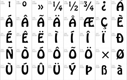 Gypsy Font 003