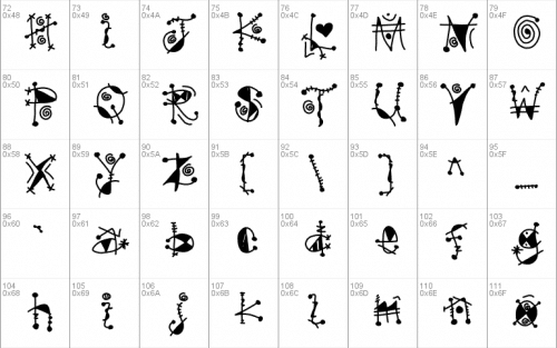 Gypsy Font 1