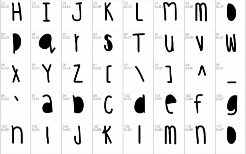 Hakuna Matata Font 1