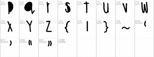 Hakuna Matata Font 2