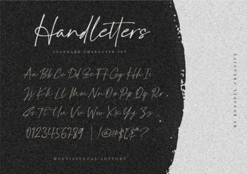Handletters Handwritten Script Font 8