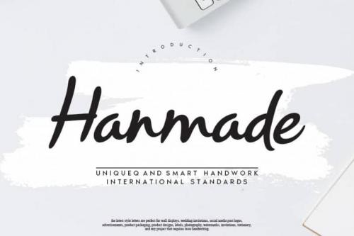 Hanmade Script Font