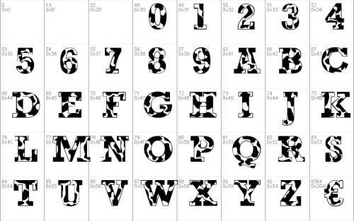 Happy Cow Font 1