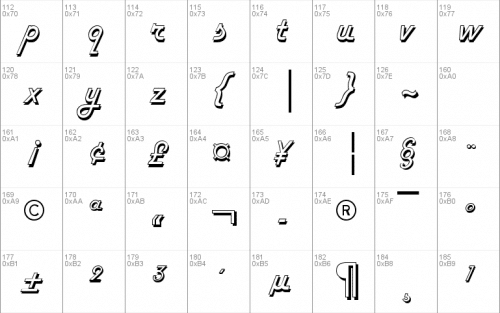 Harlow Font 2