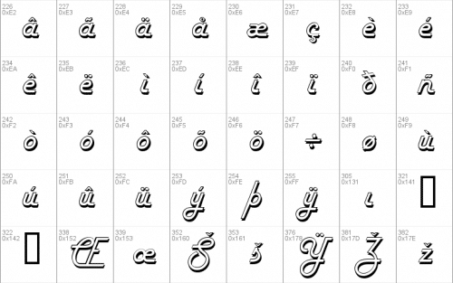 Harlow Font 4