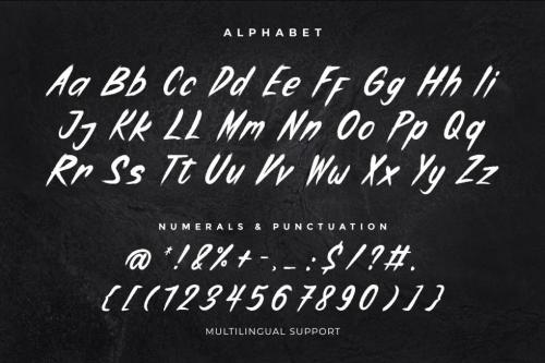 Haunter Display Font  6
