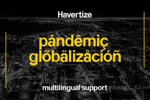 Havertize Bold Sans Serif Font 8