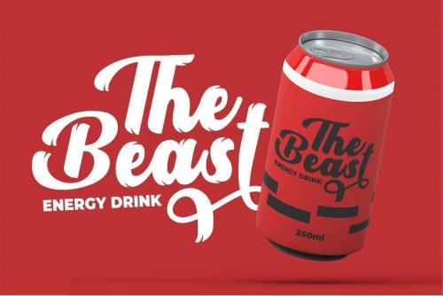 Headbrush Script Font 4